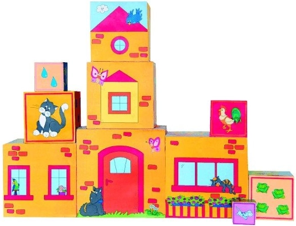 Magic Stacking Cups House