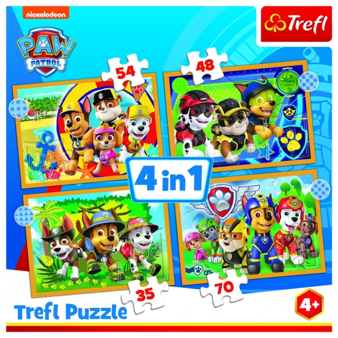 Puzzel Paw Patrol vakantie