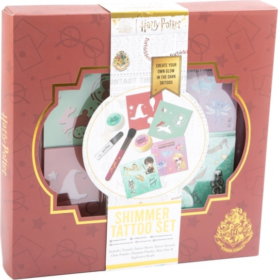 Leuchtende Tattooset Harry Potter