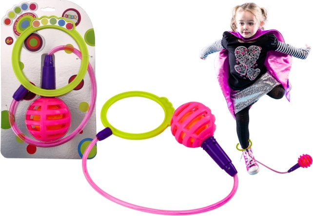 Jumping Toy Skipper LED Pink