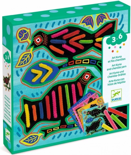 DJECO Creatieve set Kleurrijke Wormen