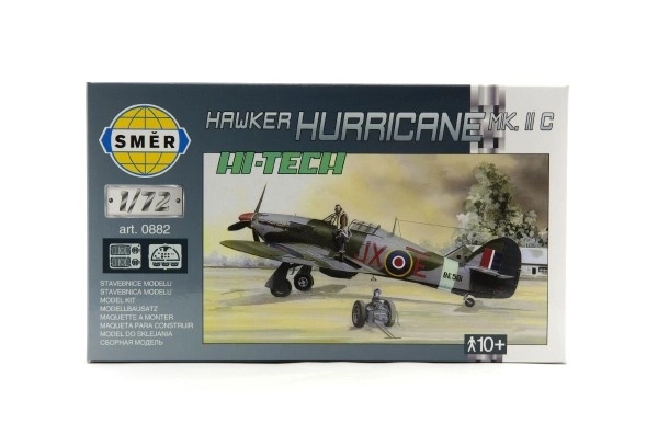 Modellflugzeug Hawker Hurricane MK.II HI TECH 1:72