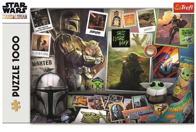 Puzzle 1000 Teile Grogu Kollektion Mandalorianer