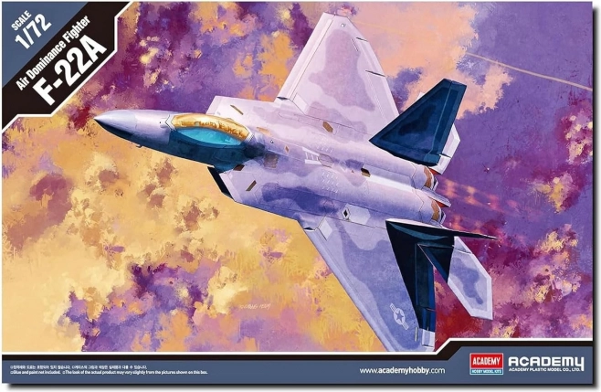 Maquette en plastique de l’avion F-22A Raptor