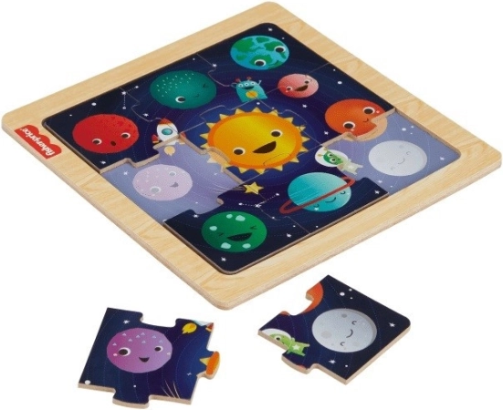 Houten puzzel FISHER-PRICE – ruimte