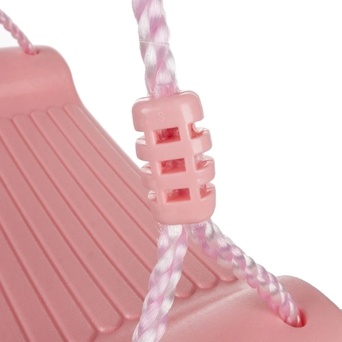 Kinderschommel aan touw roze