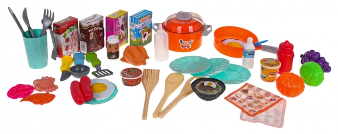 Keuken met licht-, geluids-, water- en stoomfunctie, 42dlg.