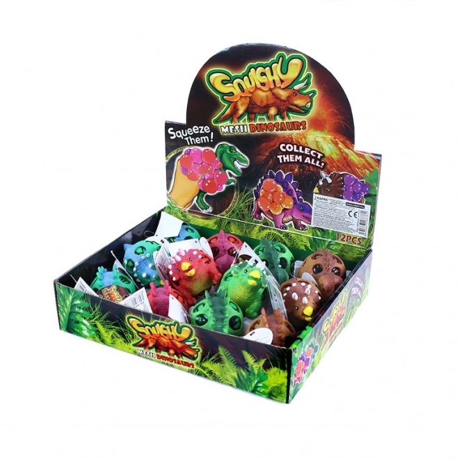 Dinosaur anti-stressbal met gaten