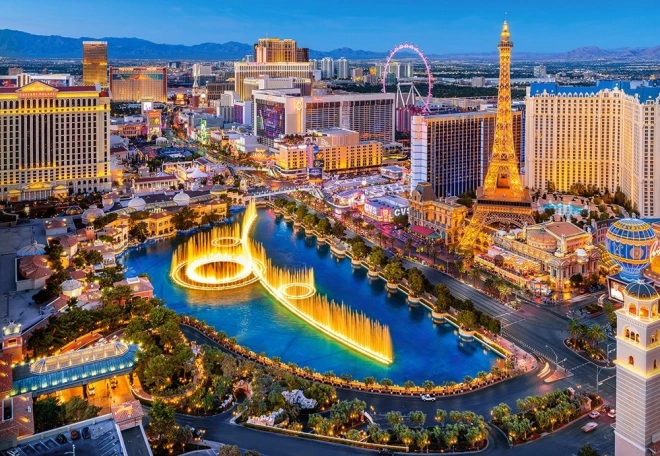 Puzzle 1500 Pieces Fabulous Las Vegas