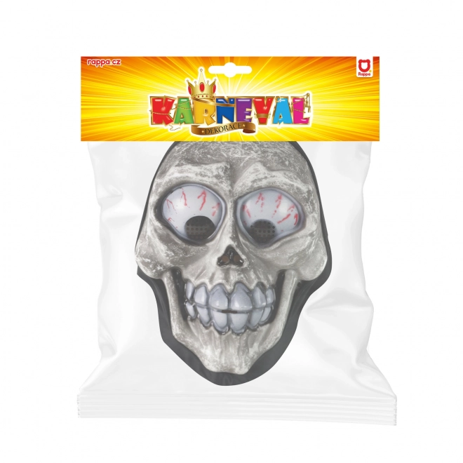 Maskerschedel met sjaal