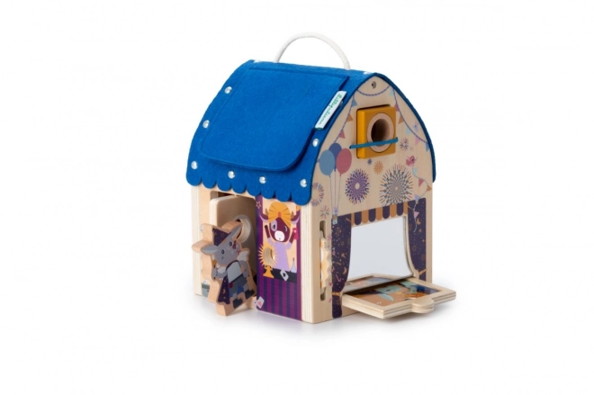 Lilliputiens - houten huisje vol optische illusies