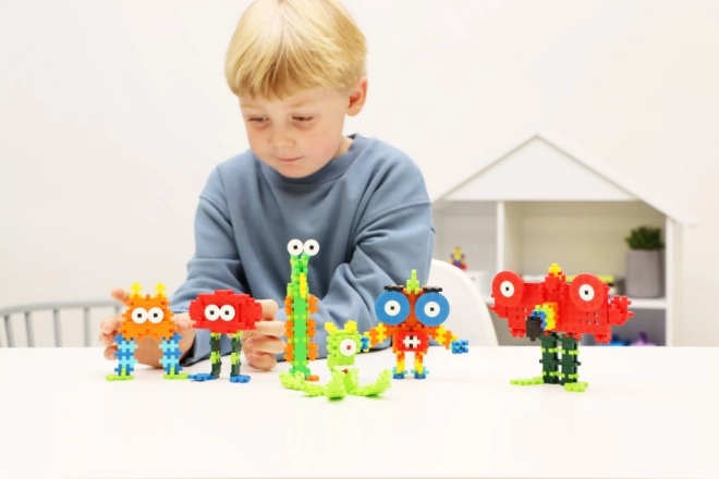 Plus-Plus Kreativset Lerne Monster Bauen