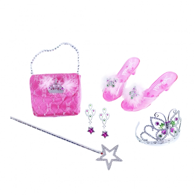Prinsesset met accessoires roze