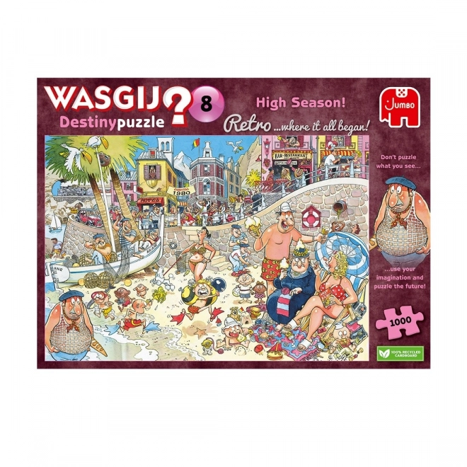 Puzzel 1000 stukjes Wasgij Vakantieseizoen