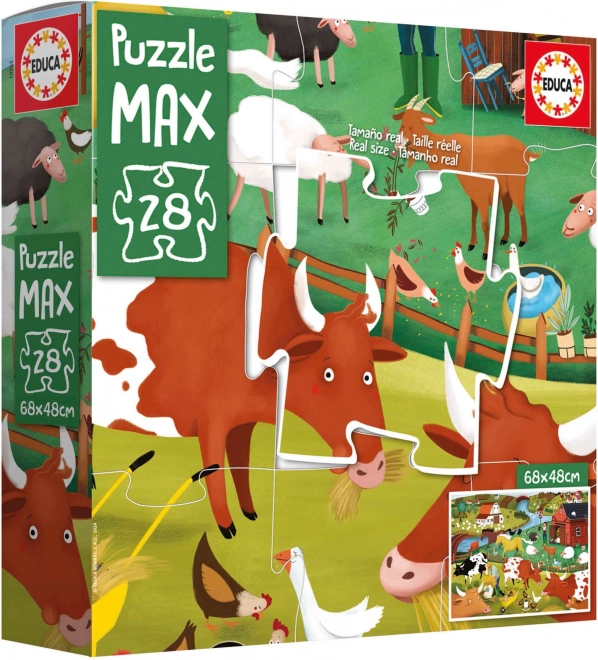 Educa Puzzel Boerderij 28 stukjes