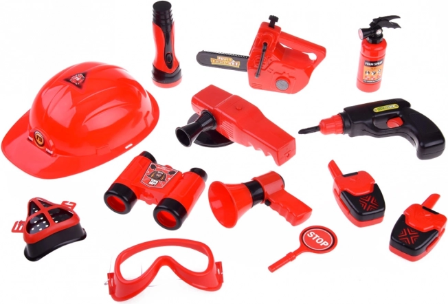 Komplettausrüstung für kleine Feuerwehrleute