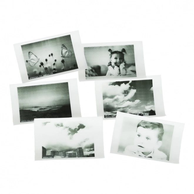 Appareil photo instantané pour enfants avec impression thermique 24MP et 1GB de mémoire – rose