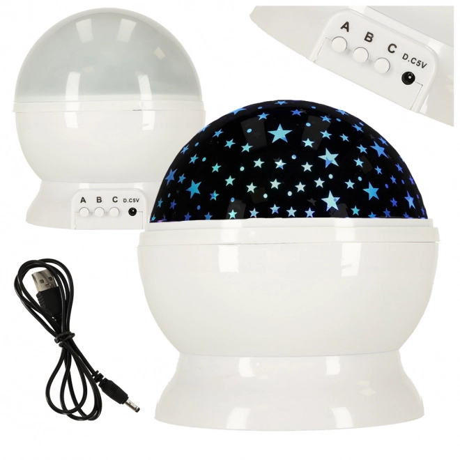 Sterrennachtlamp – Wit