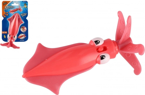Opwindbare sepia voor kinderen – plastic waterspeeltje 15 cm