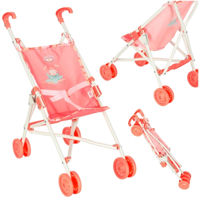 Roze kinderwagen Baby Annabell