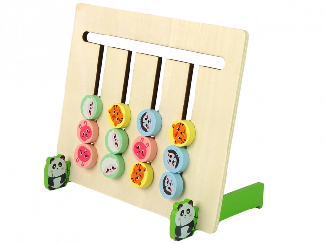 Educatieve houten constructie