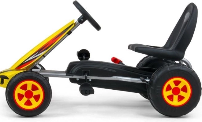 Kart à pédales Viper Blanc