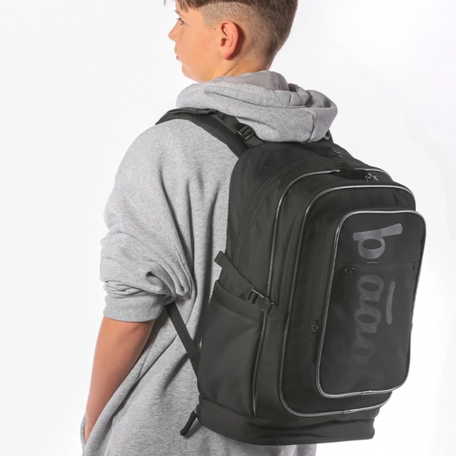 Schoolrugzak Baagl Cubic zwart