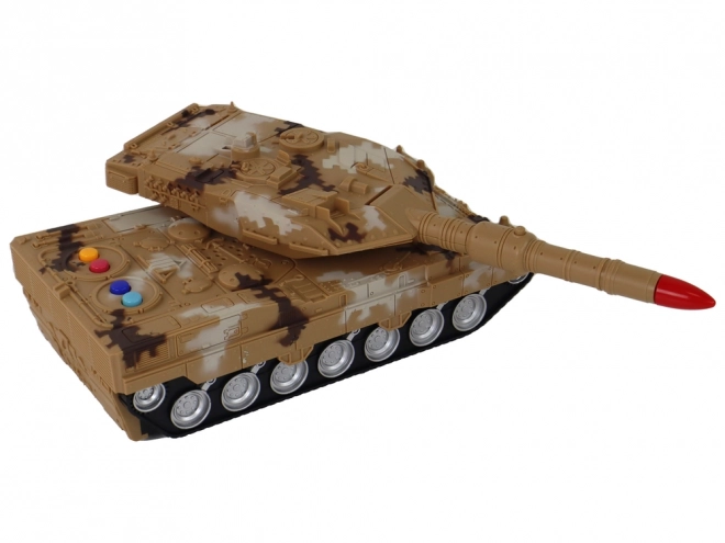 Op afstand bestuurde tank 27 MHz geel