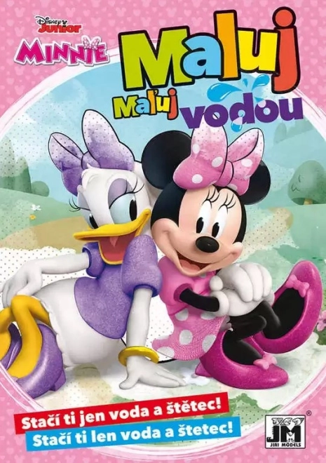 Kleurboek A5 Schilder met water Minnie