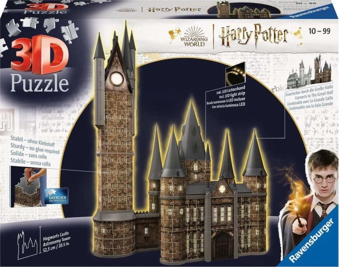 Harry Potter: Zweinstein Kasteel - Astronomietoren (Nachteditie) 540 stukjes