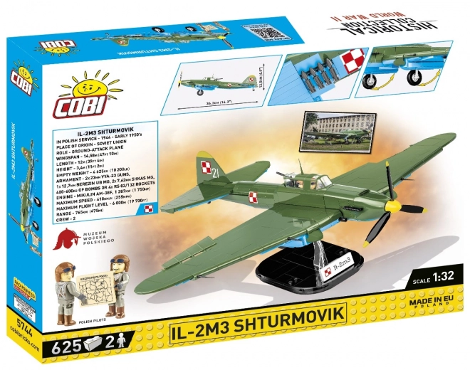 Historische Collectie WOI IL-2M3 Shturmovik 625 stenen
