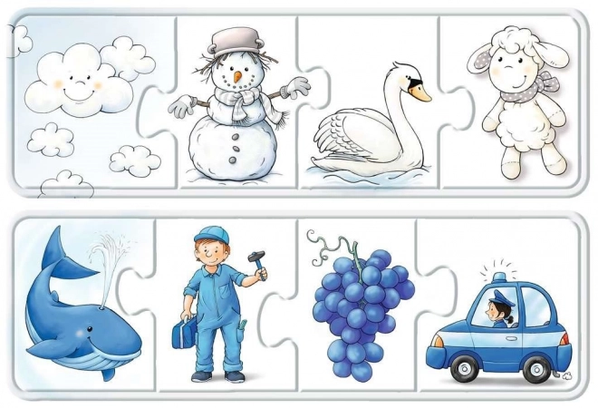Ravensburger mes premiers puzzles colorés pour enfants