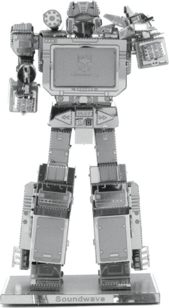 Modèle 3D métallique TRANSFORMERS : Soundwave – METAL EARTH