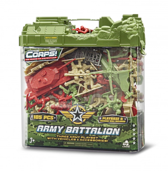 The Corps ! Ensemble de Soldats 105 figurines