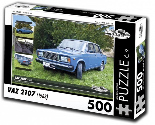 Puzzel Retro-Auto’s VAZ 2107 (1988) 500 stukjes