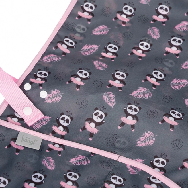 Kinder Schürze mit Panda-Motiv