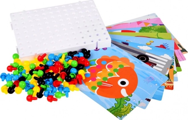 Educatieve puzzel kleurrijke mozaïek voor kinderen