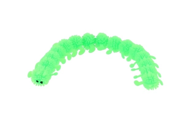 Rups katten antistress siliconen 24cm beschikbaar in 4 kleuren