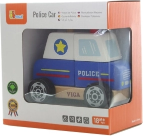Viga puzzle en bois voiture de police