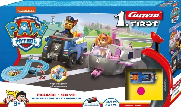 AUTOBAN CARRERA FIRST - 63041 PAW PATROL 2,4m