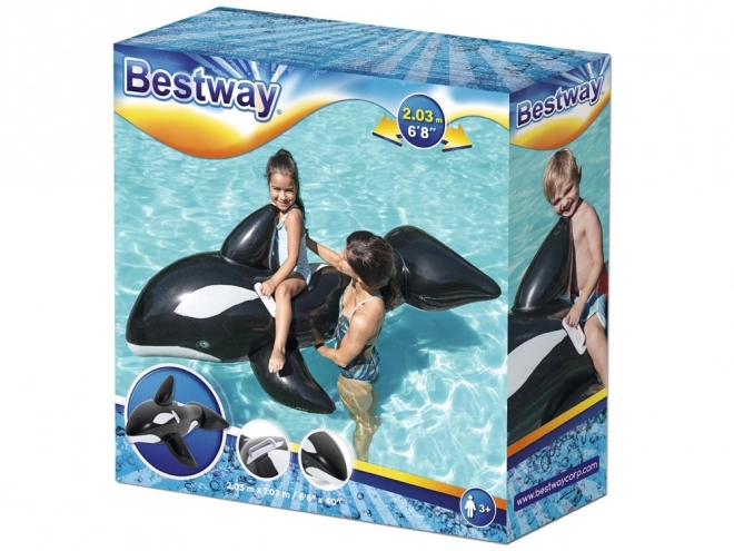 Grote opblaasbare orka voor zwemmen Bestway