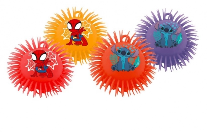 Balle frisottée Spidey et Stitch