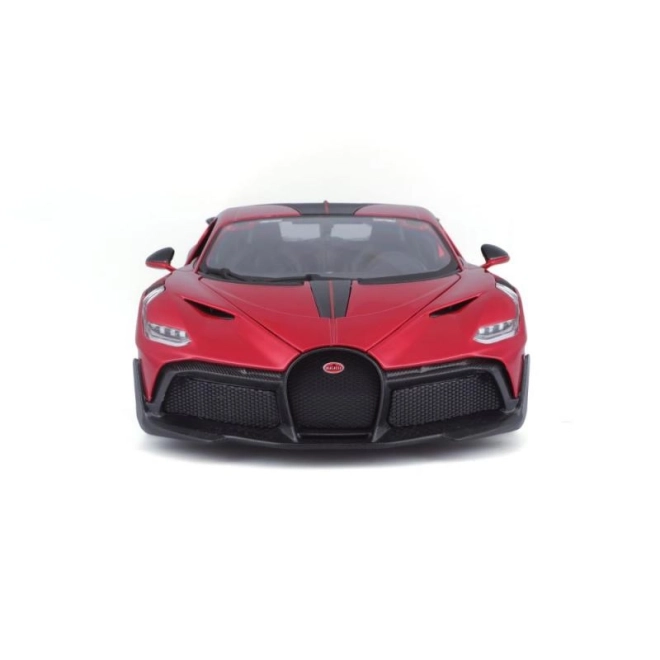 Bburago model Bugatti Divo rood 1:18