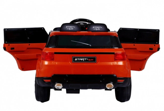 Elektrische auto Land Rapid Racer oranje