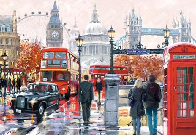 Puzzle London Collage 1000 Pieces