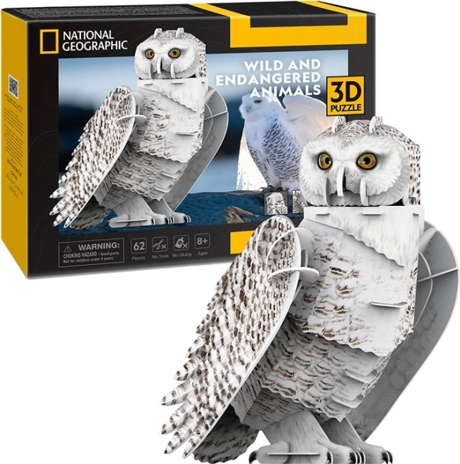 3D-puzzel Sneeuwuil