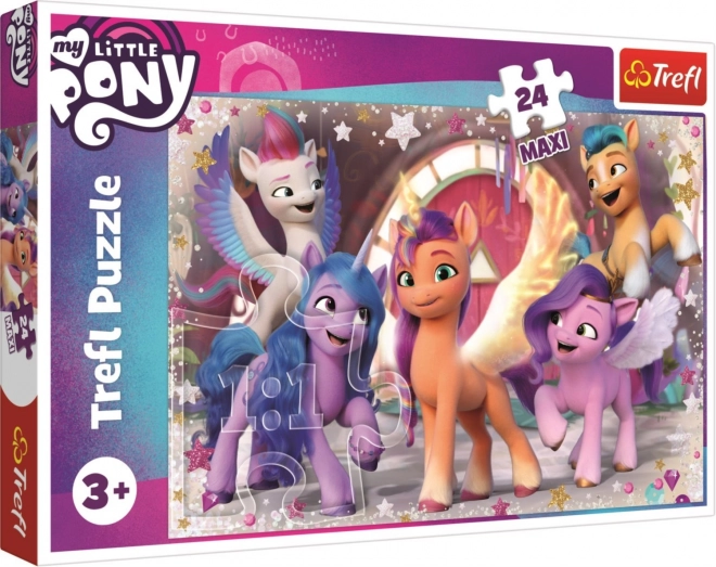 Puzzle Maxi 24 Joy of Pony Movies