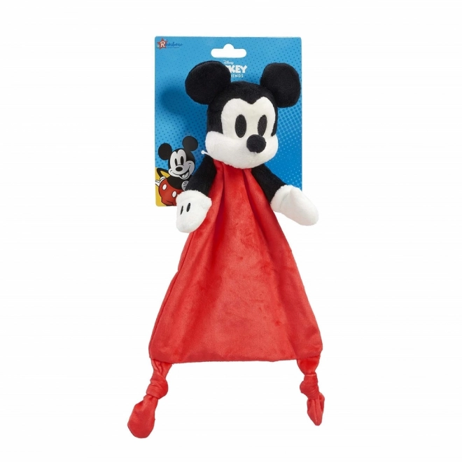 Regenboog Pluchen Knuffeldoekje Mickey Mouse