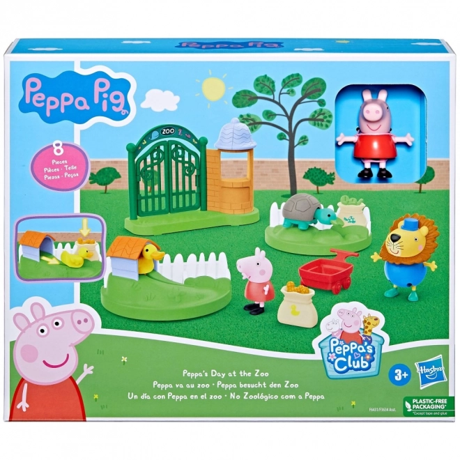 Peppa Big avonturen van Peppa Big in de dierentuin