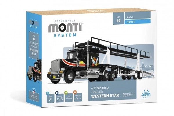 Montagesatz Monti System Autorodeo Trailer Western Star